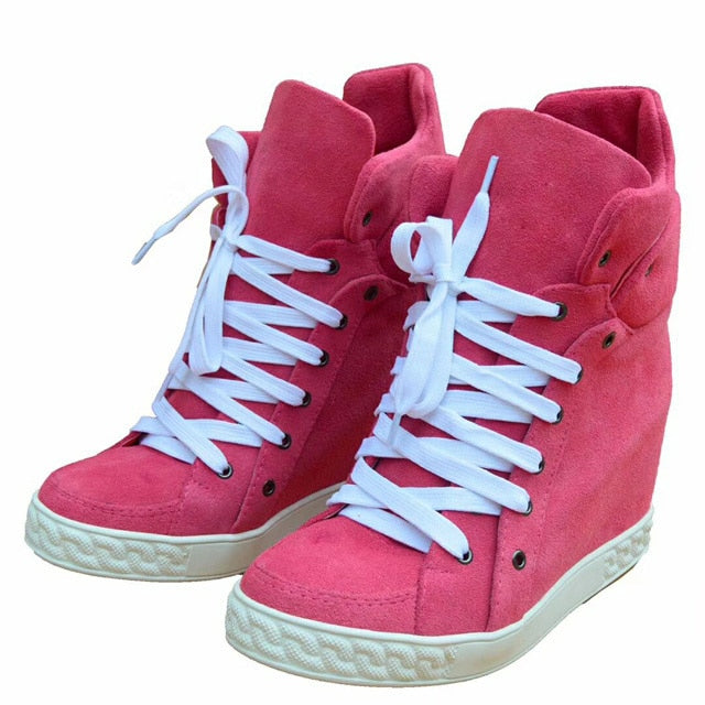 Women Increased Heel Casual Style Shoes