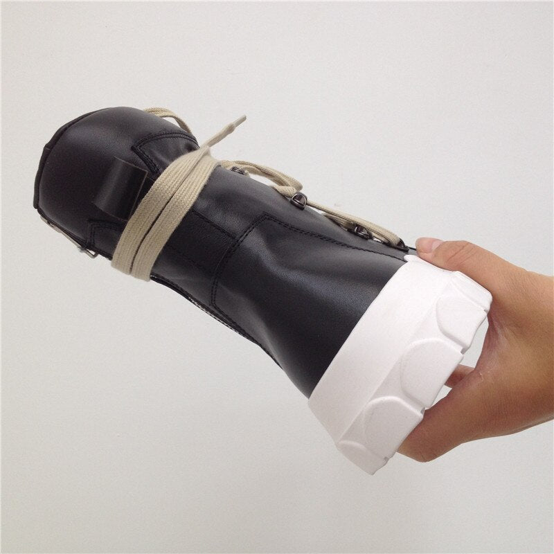 Men Thick Sole Fashion Male Military Shoes