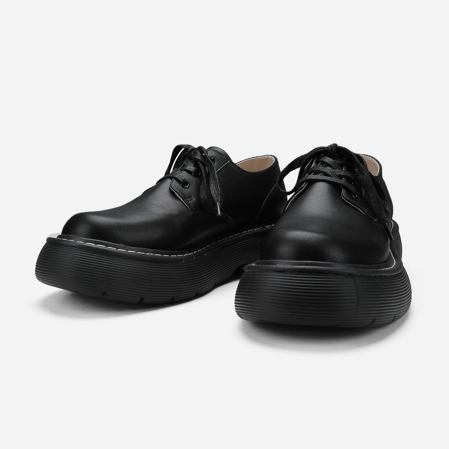 Thick Heel Oxfords Cool Boys Hidden Heel Shoes