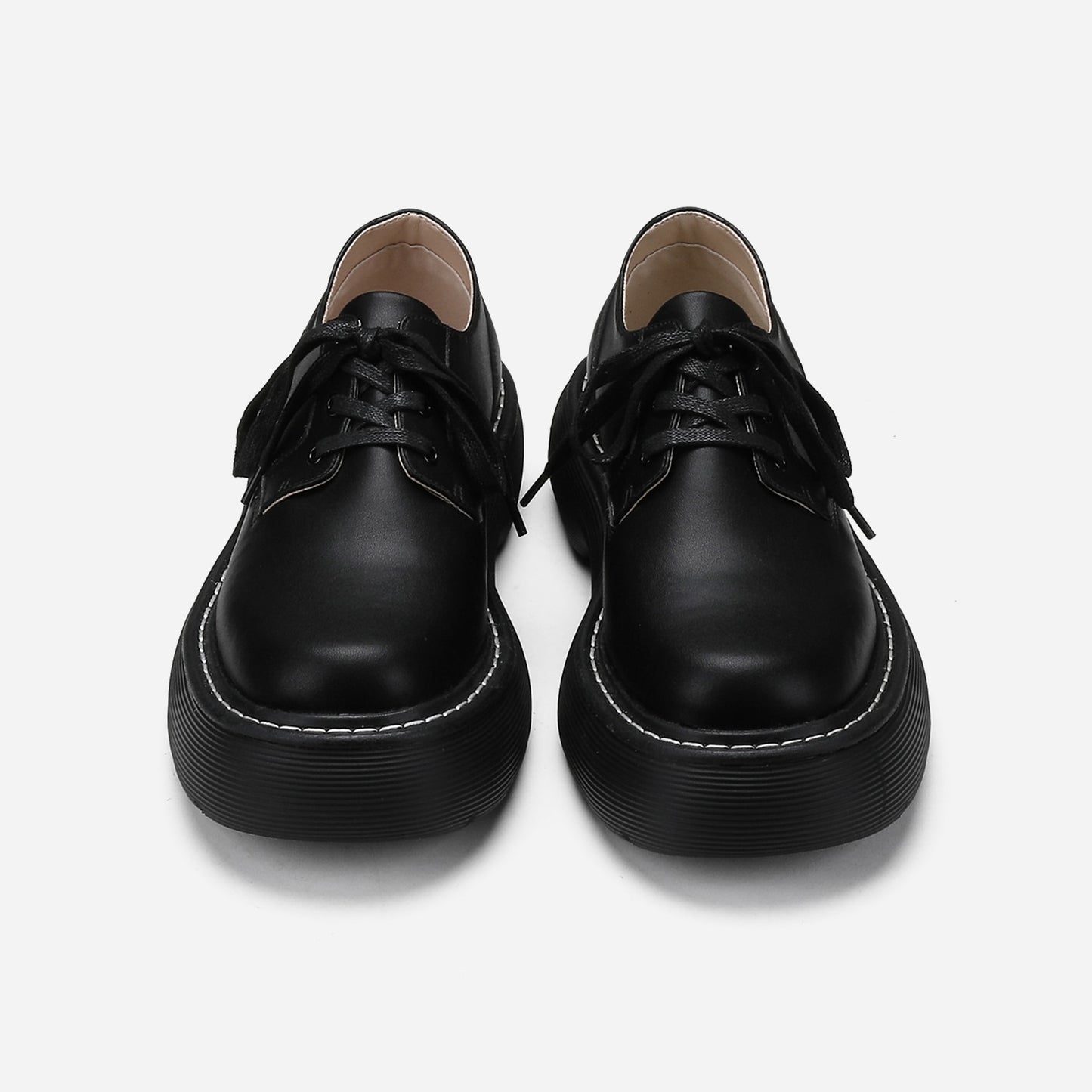 Thick Heel Oxfords Cool Boys Hidden Heel Shoes