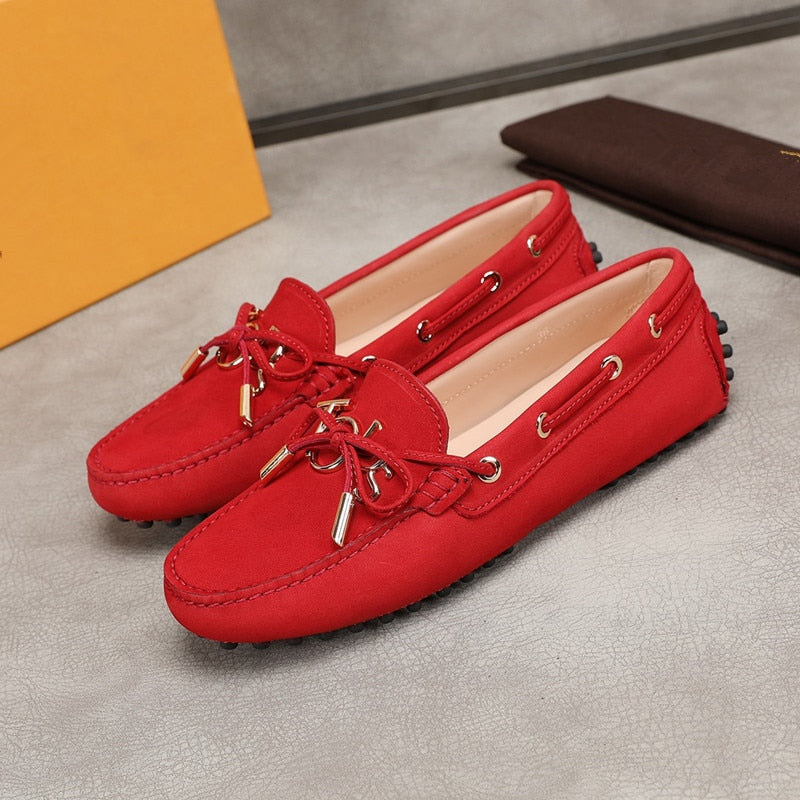 women's s natural leather casual shoes  loafers