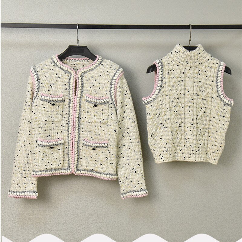 Women's High quality knitted jackets