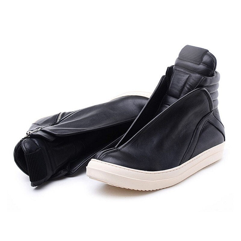 High-Top Ankle Luxury Trainers Sneakers Men Shoes