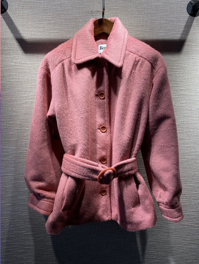 Soft and Comfortable Women's Woolen Coat