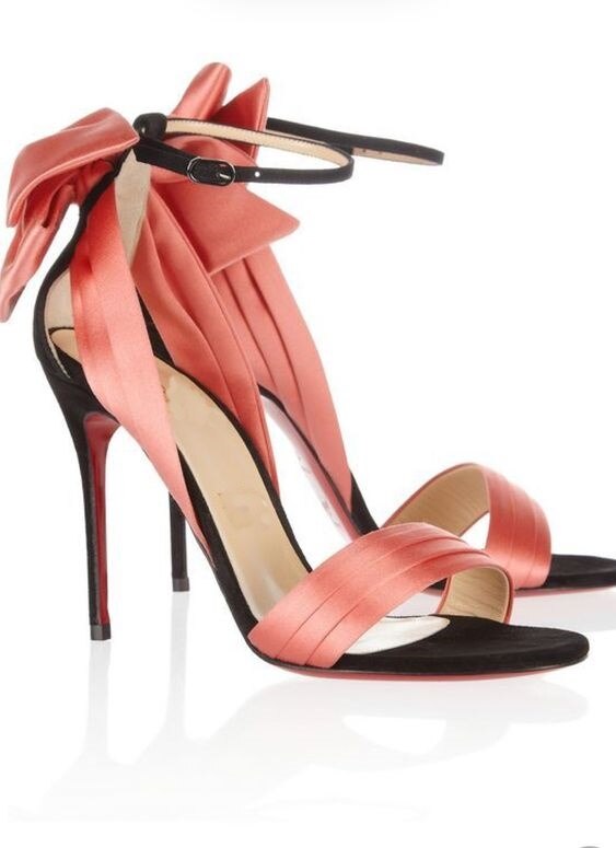 Open Toe Stiletto High Heel Silk Sandals Women