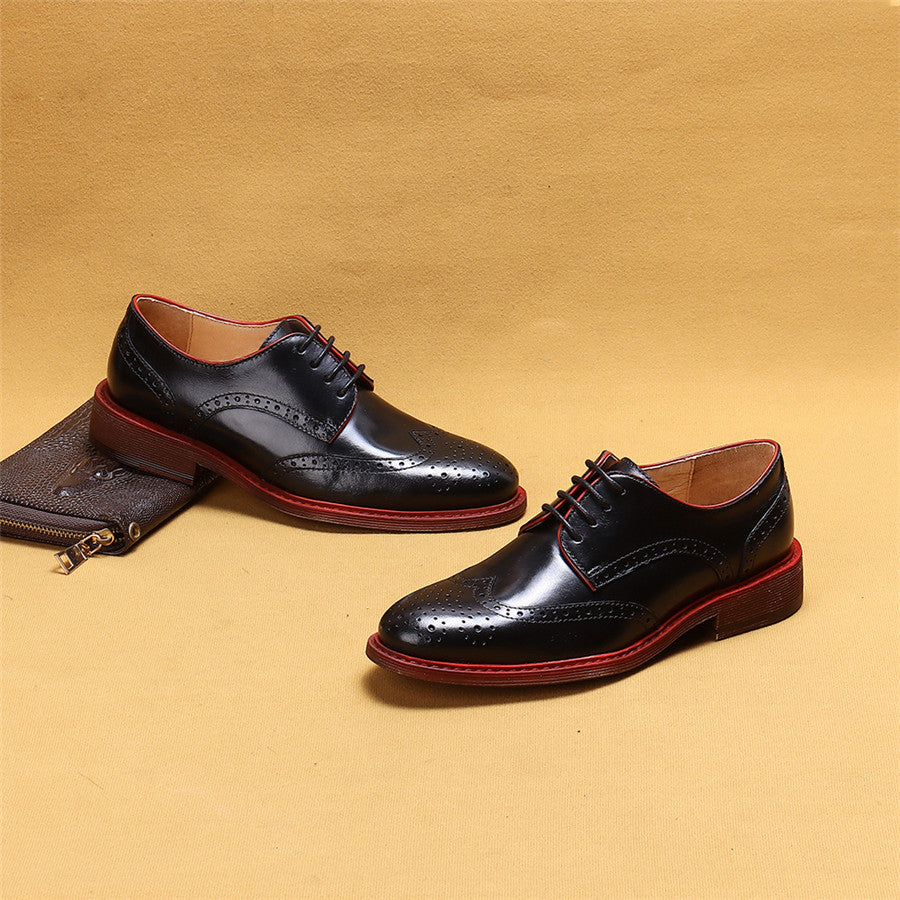 Women Flat Casual Black Oxford Shoes