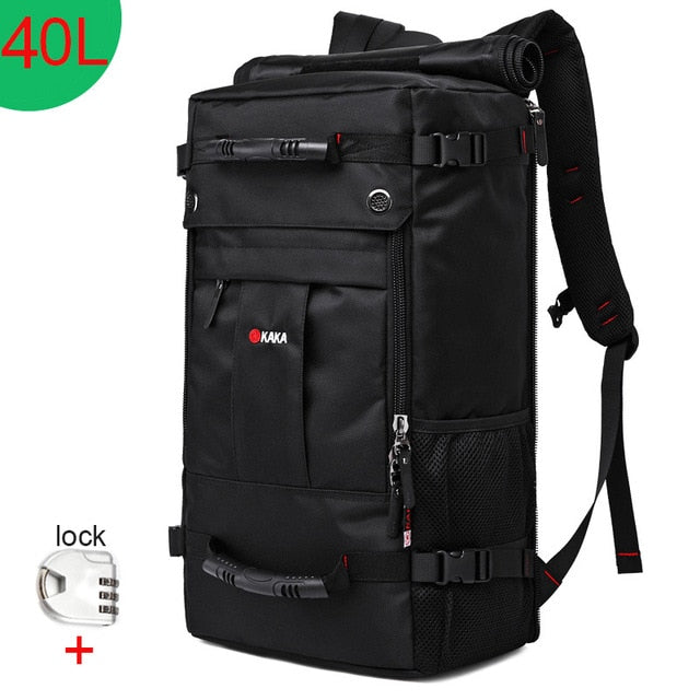 50L Waterproof Travel Backpack Men Women Multifunction 17.3 Laptop Backpacks Male outdoor Luggage Bag mochilas Best quality - LiveTrendsX