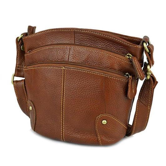 Genuine Leather Small Messenger Bags For Ladies - LiveTrendsX